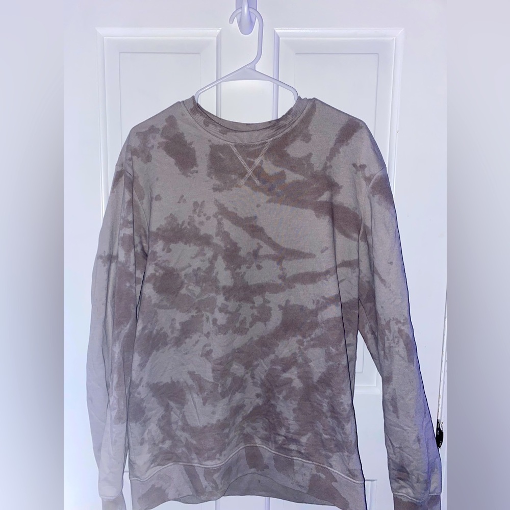 Oversized tye dye crewneck